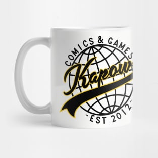 Kapow Baseball Yellow Mug